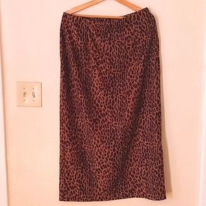 Briggs Cheetah Print Skirt